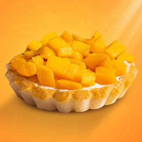 Tarta personal de mango