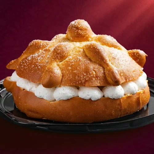 Pan de muerto delicheesecake Guayaba